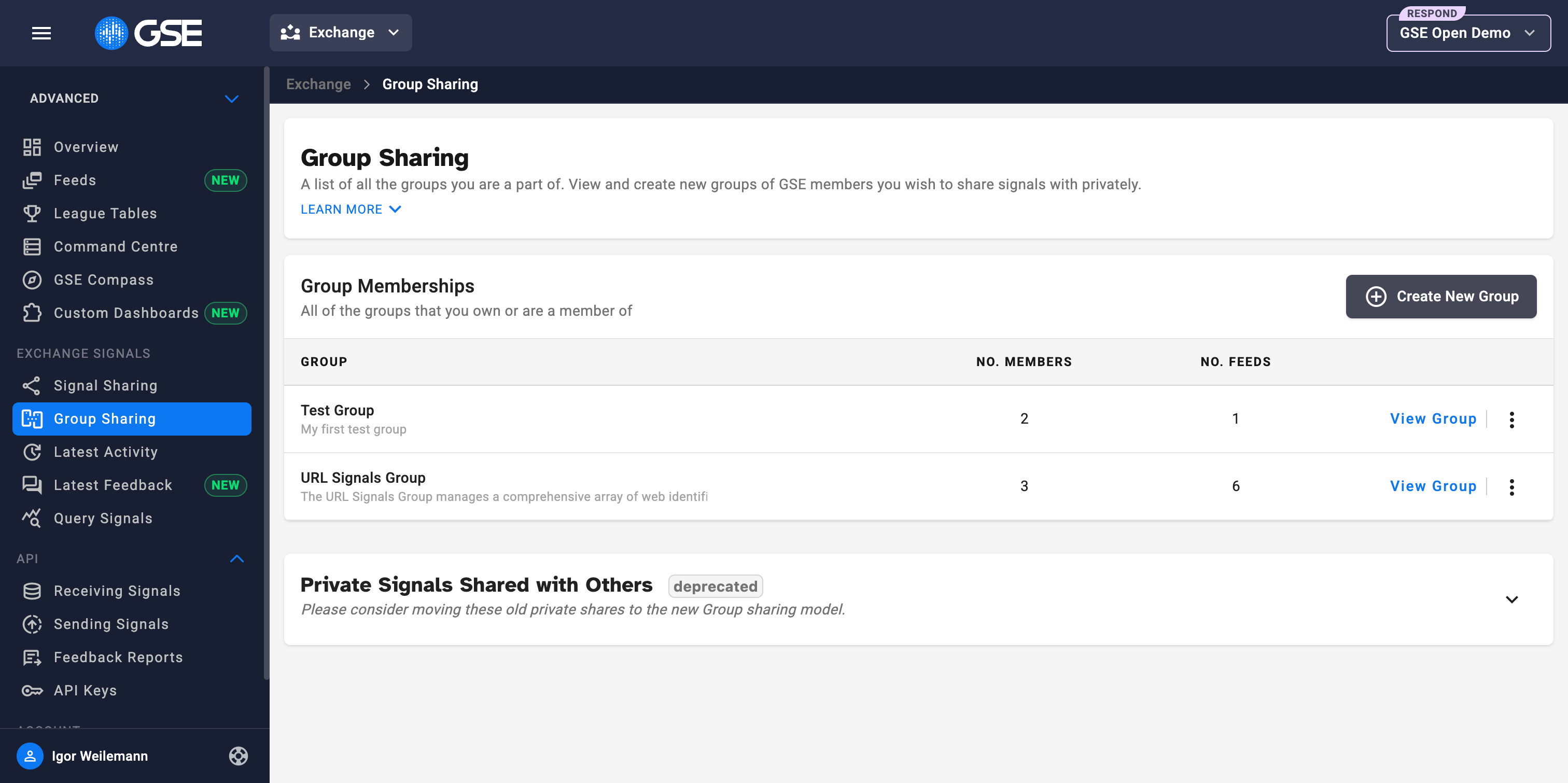 Create and Manage Private Groups