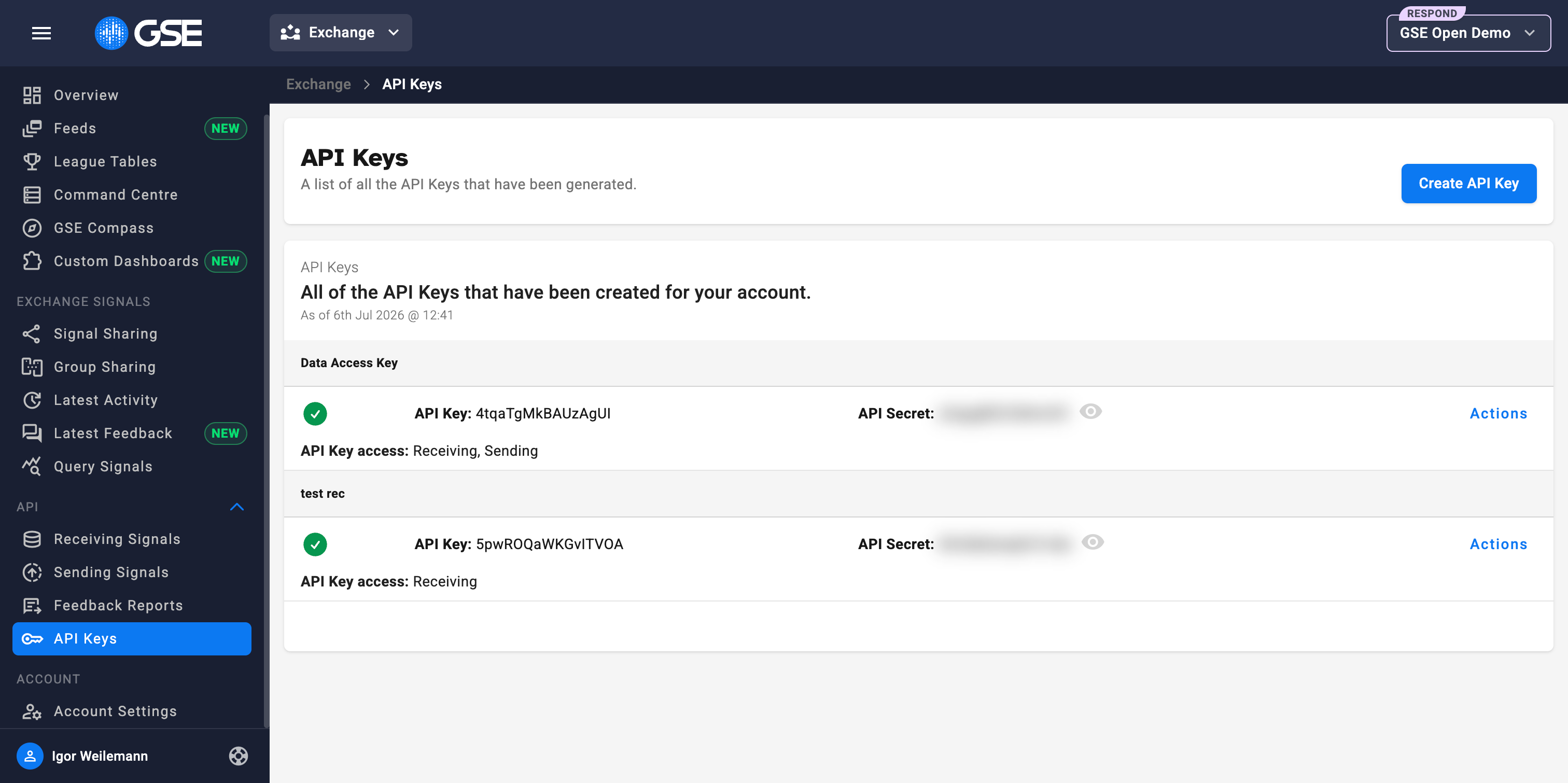 Gain Full API access